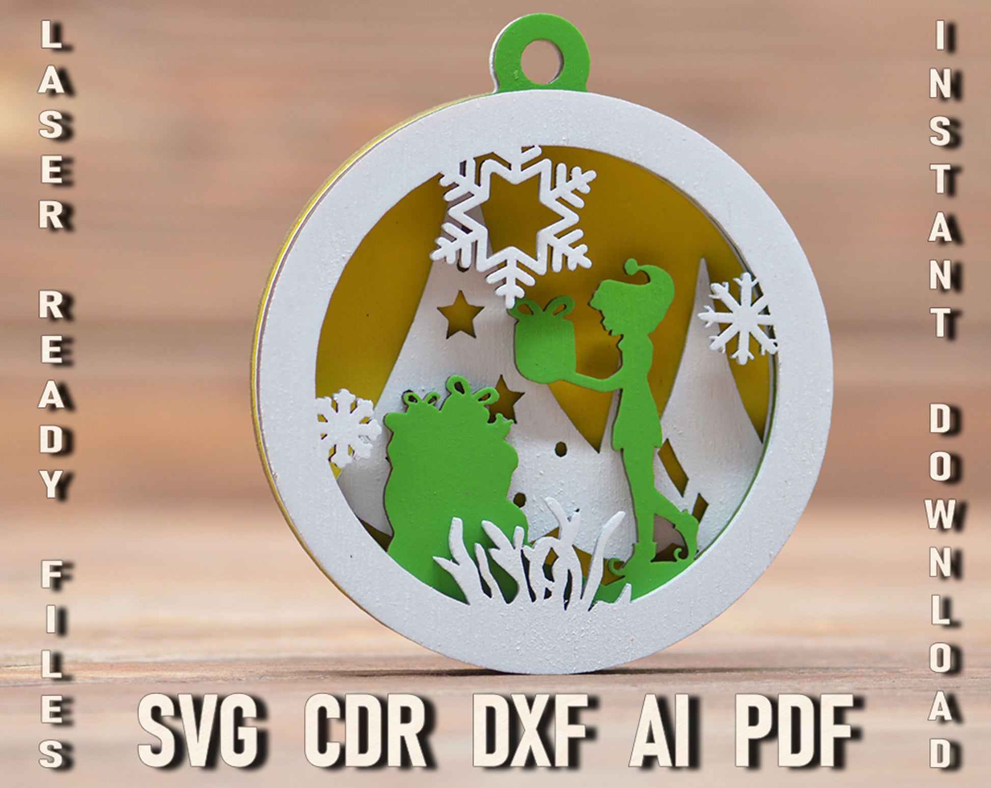 elf cnc home decor