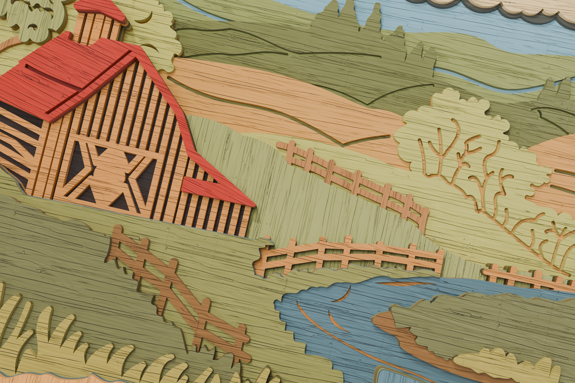 farm-barn-multilayer-vector-design-svg-dxf-cdr-ai