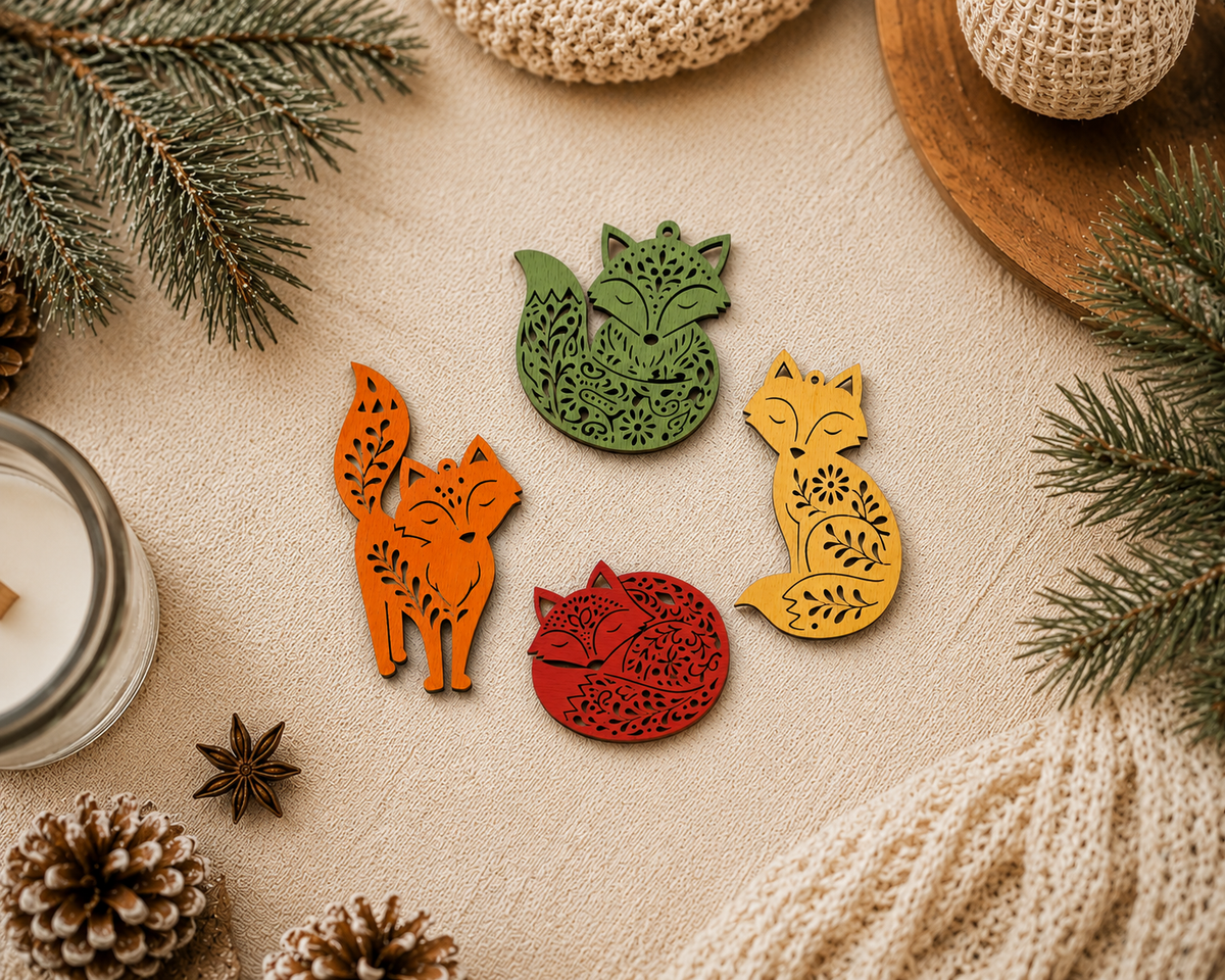 fox-christmas-3d-paper-shadow-box-template-svg-dxf