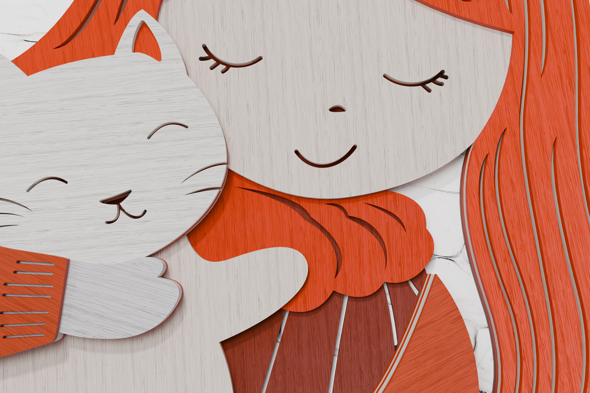 girl-and-cat-pet-multilayer-vector-design-svg-dxf-cdr-ai