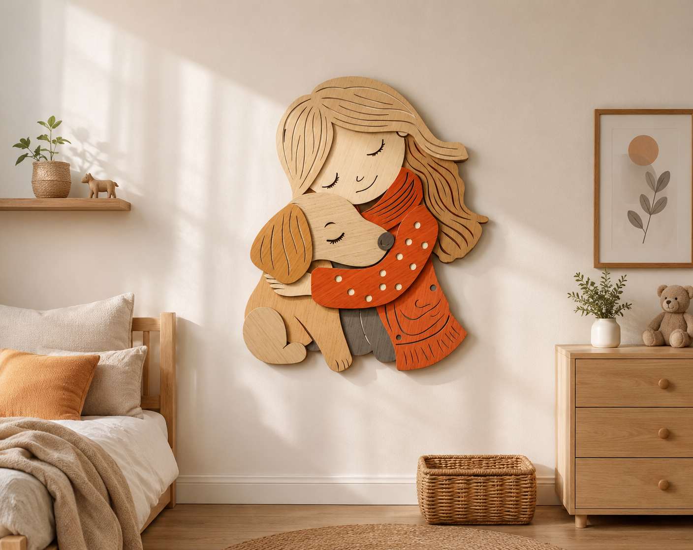 girl-and-dog-3d-paper-shadow-box-template-svg-dxf