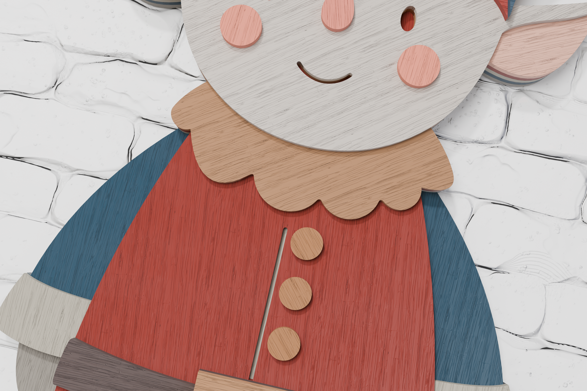 glowforge-laser-cut-file-3d-layered-christmas-elf-wood-art