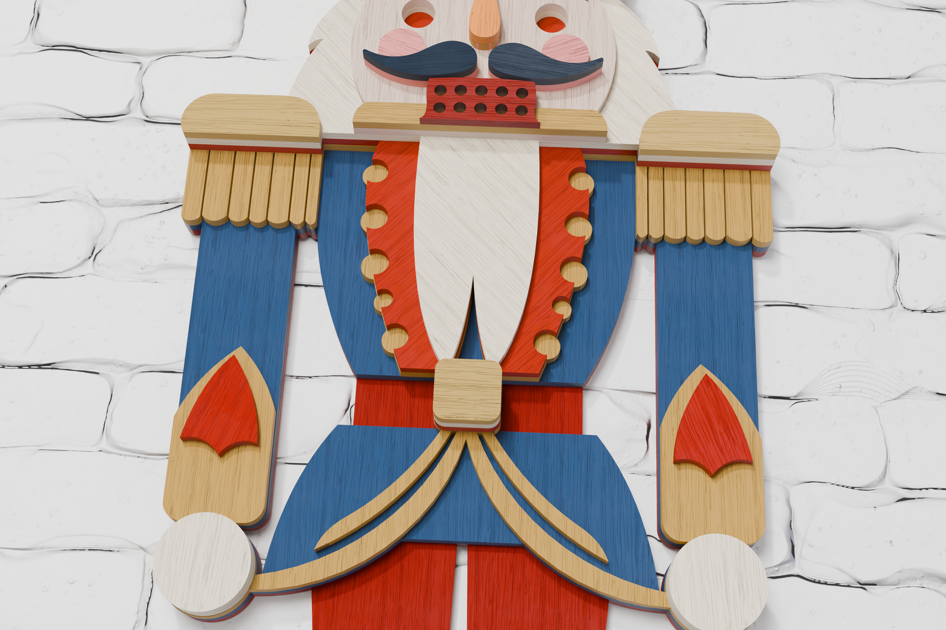glowforge-laser-cut-file-3d-layered-christmas-nutcracker-wood-art