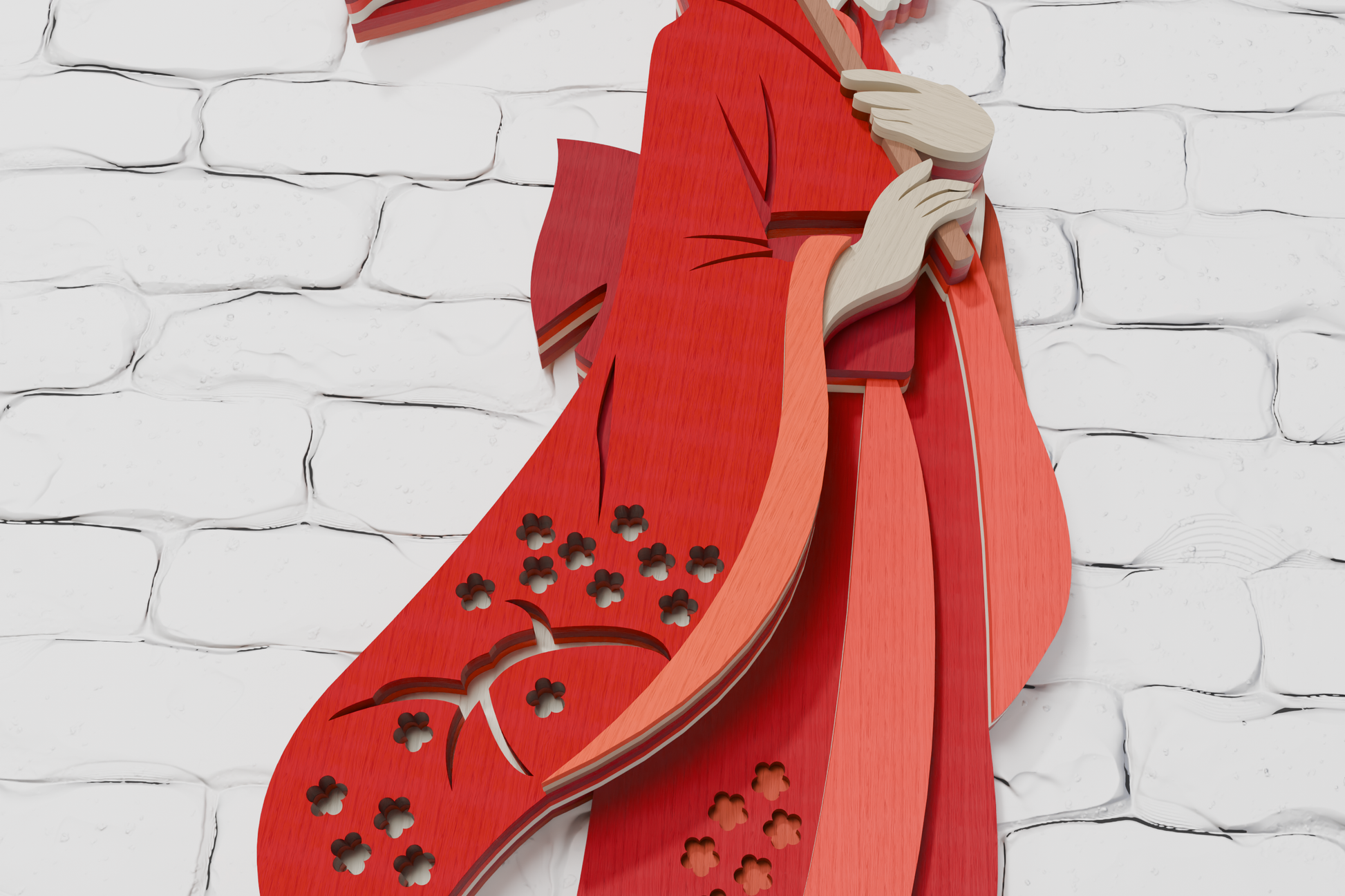 glowforge-laser-cut-file-3d-layered-geisha-wood-art