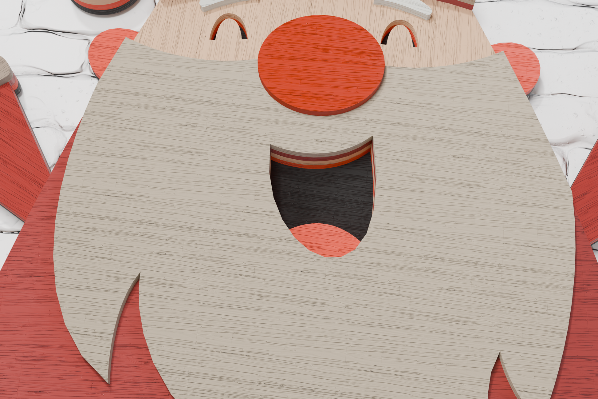 glowforge-laser-cut-file-3d-layered-santa-claus-wood-art