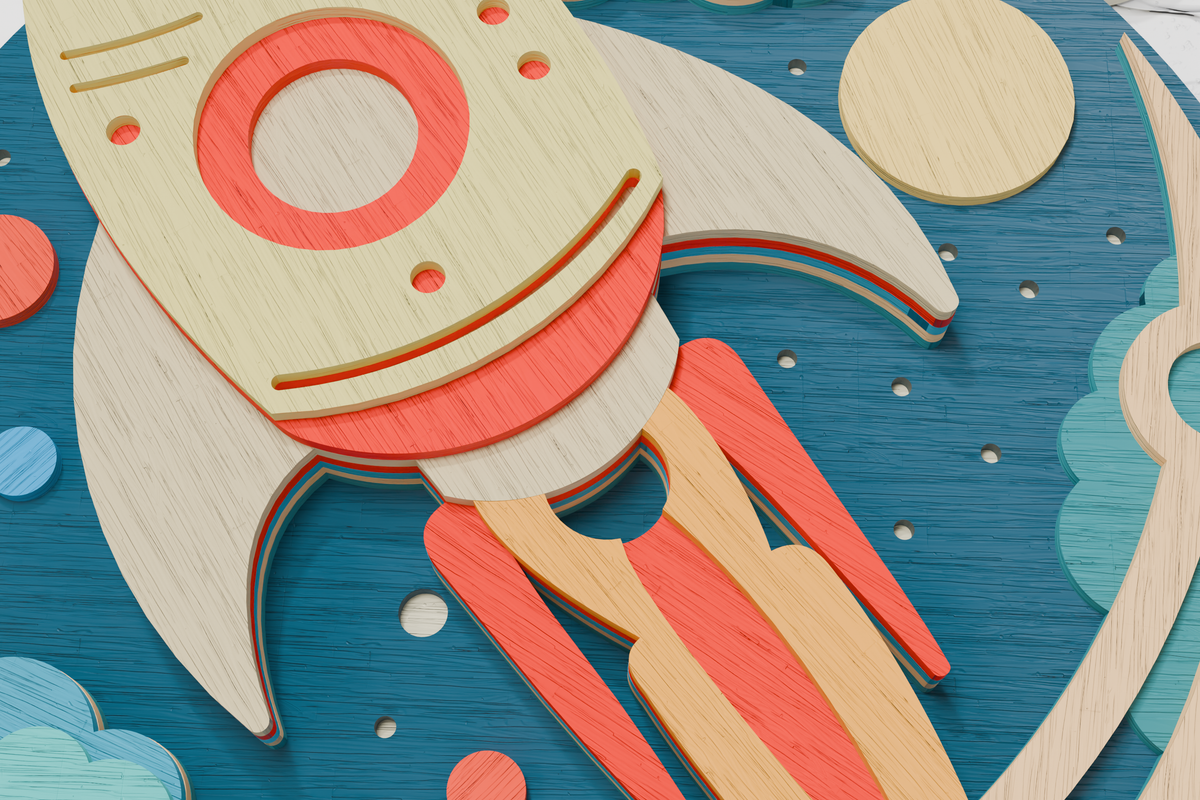 glowforge-laser-cut-file-3d-layered-spaceship-wood-art