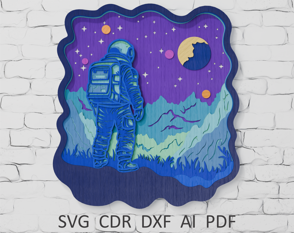 layered-astronaut-mandala-vector-file-for-xtool-laser-cutting