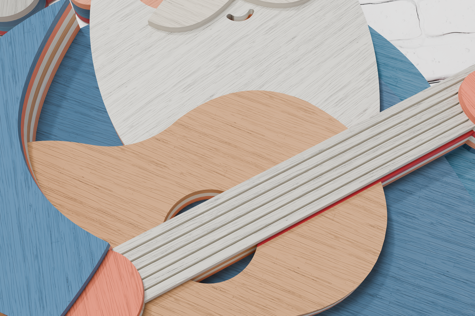 layered-santa-playing-guitar-paper-craft-svg-kids-diy-project