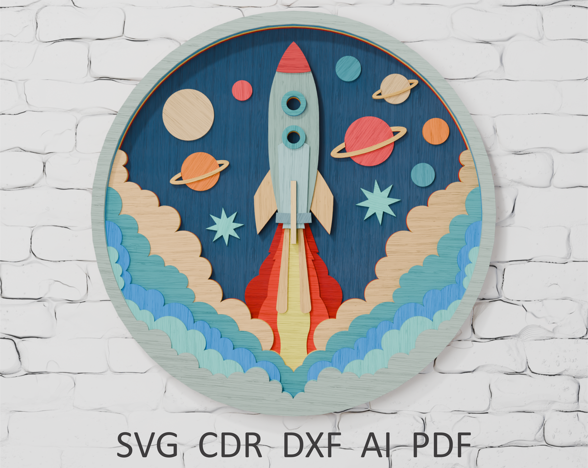 layered-space-rocket-vector-file-for-xtool-laser-cutting