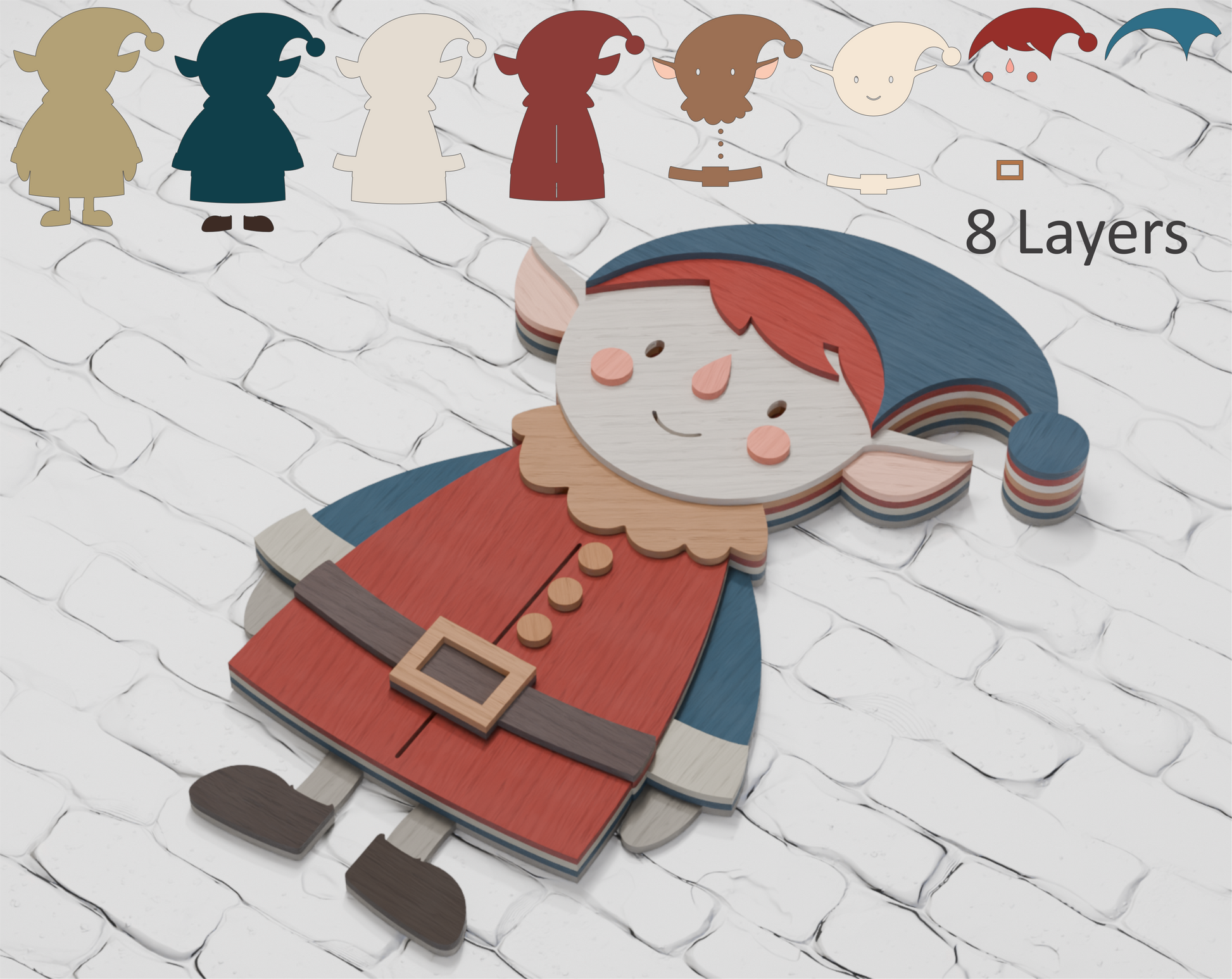 multilayer-christmas-elf-svg-for-cricut-and-glowforge