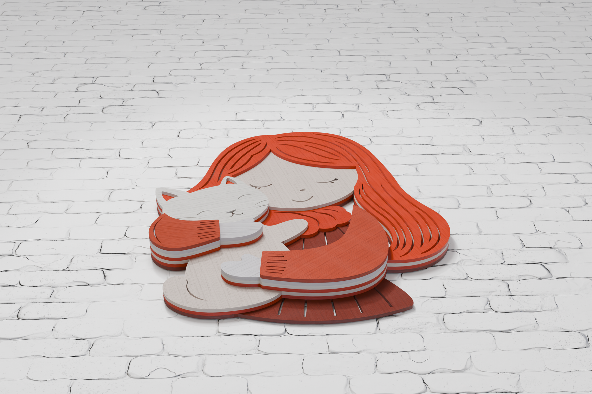 multilayer-girl-and-cat-svg-cut-file-for-plywood