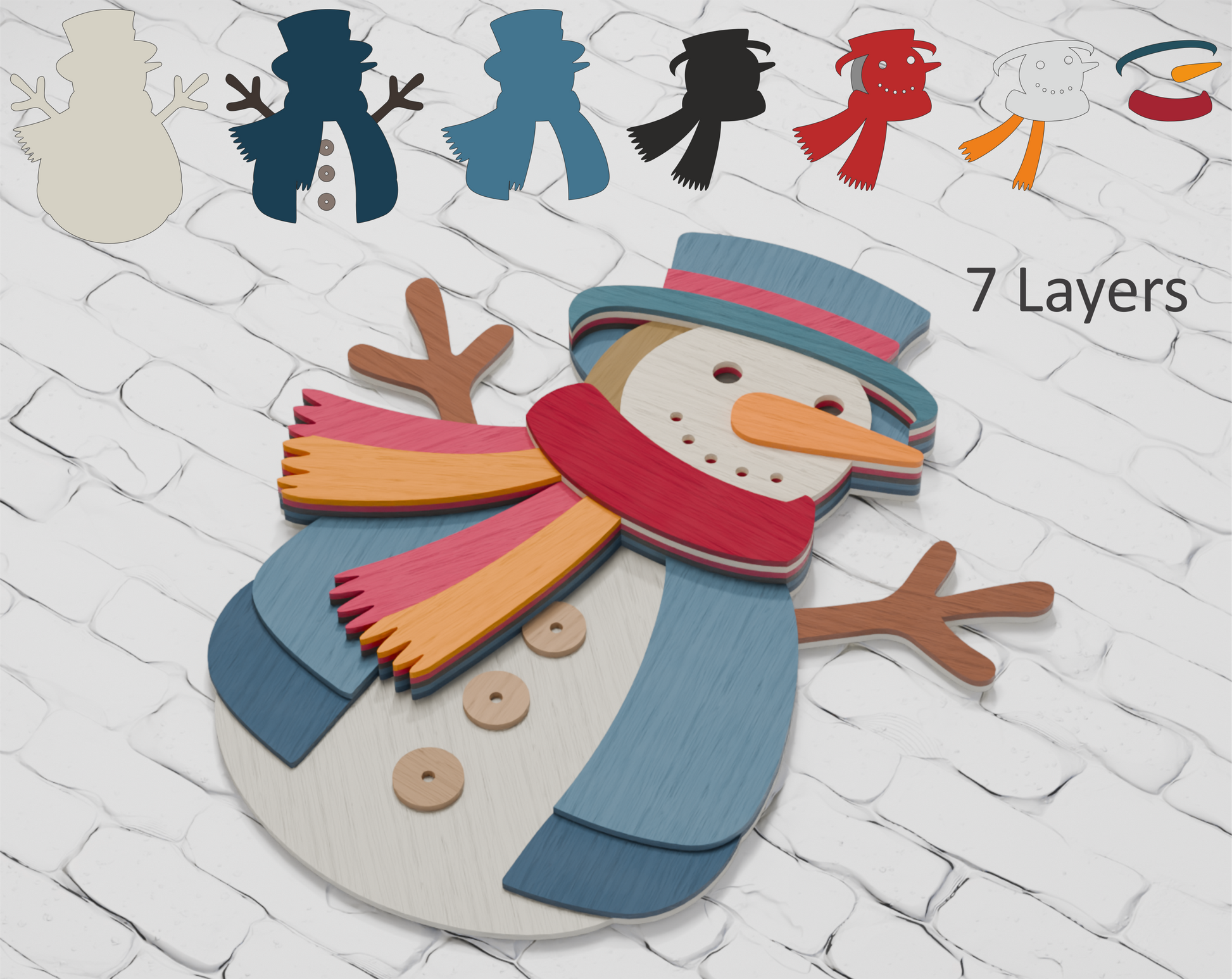 multilayer-snowman-svg-for-cricut-and-glowforge