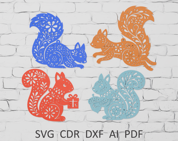 multilayer-squirrel-christmas-ornament-svg-for-cricut-and-glowforge