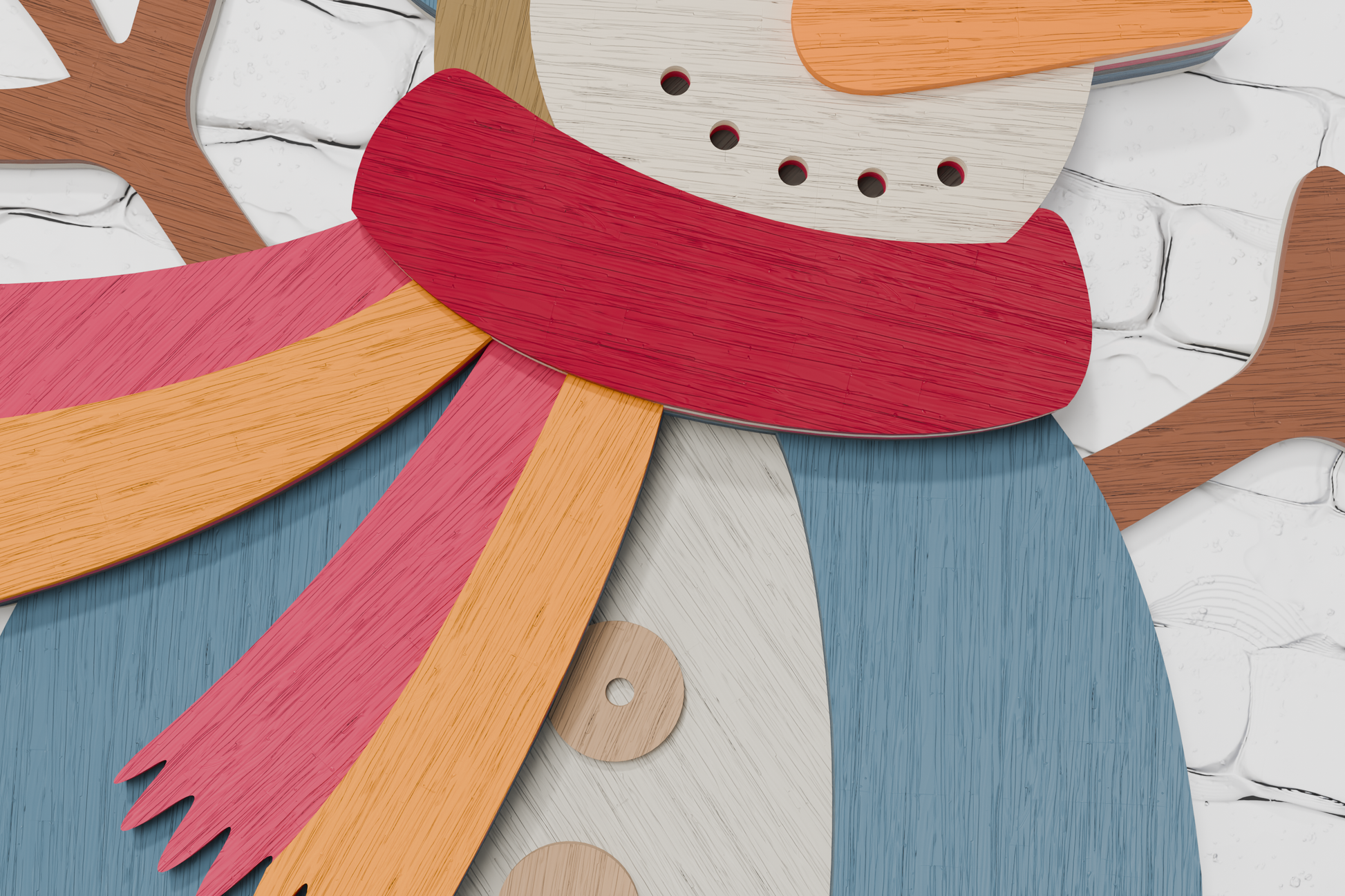 snowman-christmas-holiday-multilayer-vector-design-svg-dxf-cdr-ai