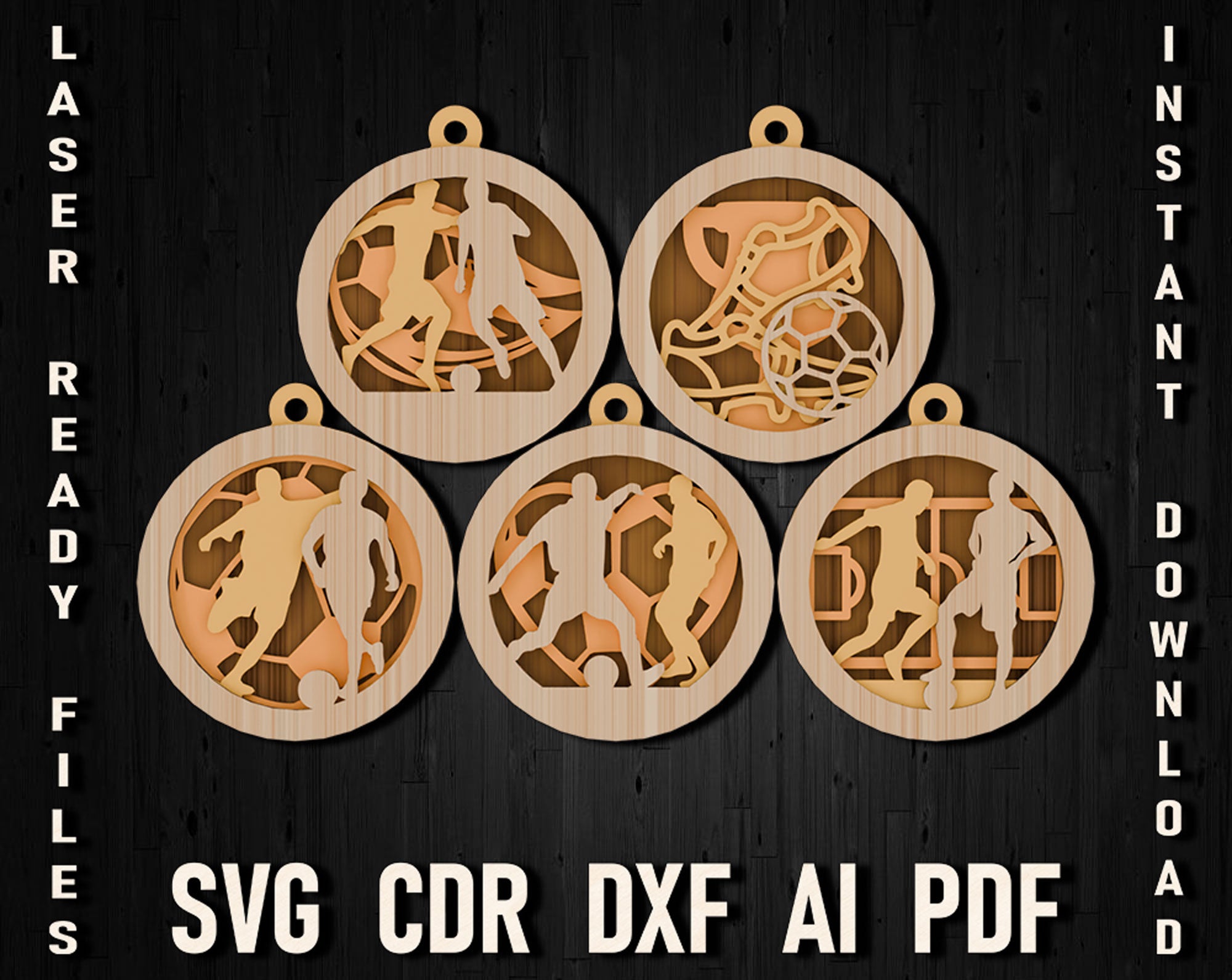 soccer svg christmas files for glowforge