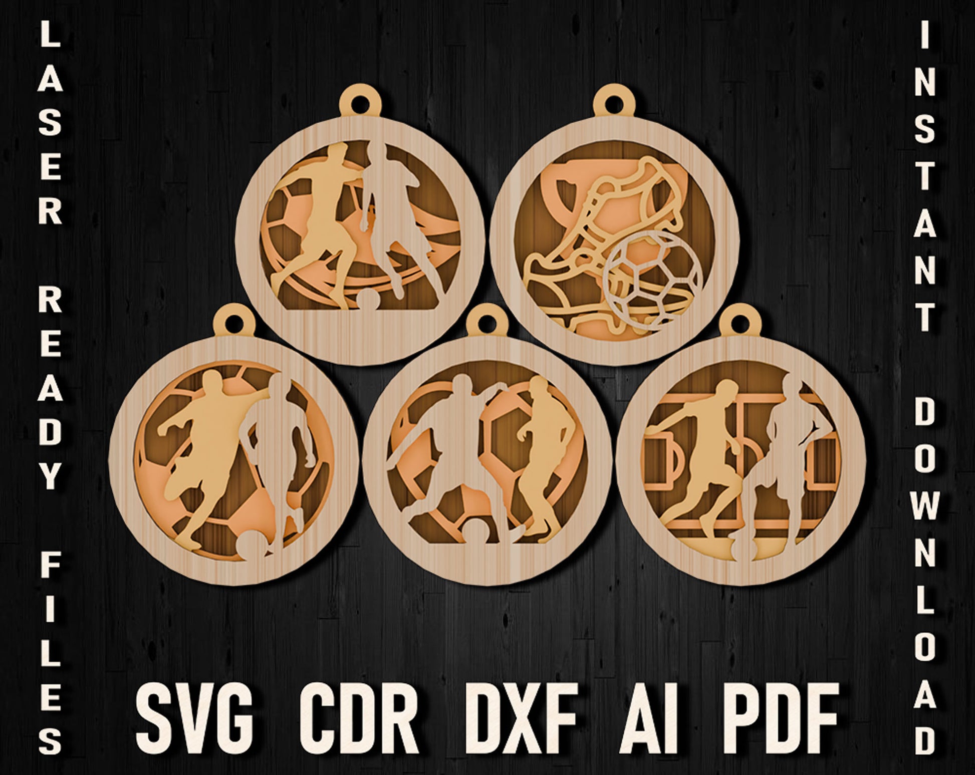 soccer svg christmas files for glowforge