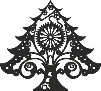 steampunk tree template