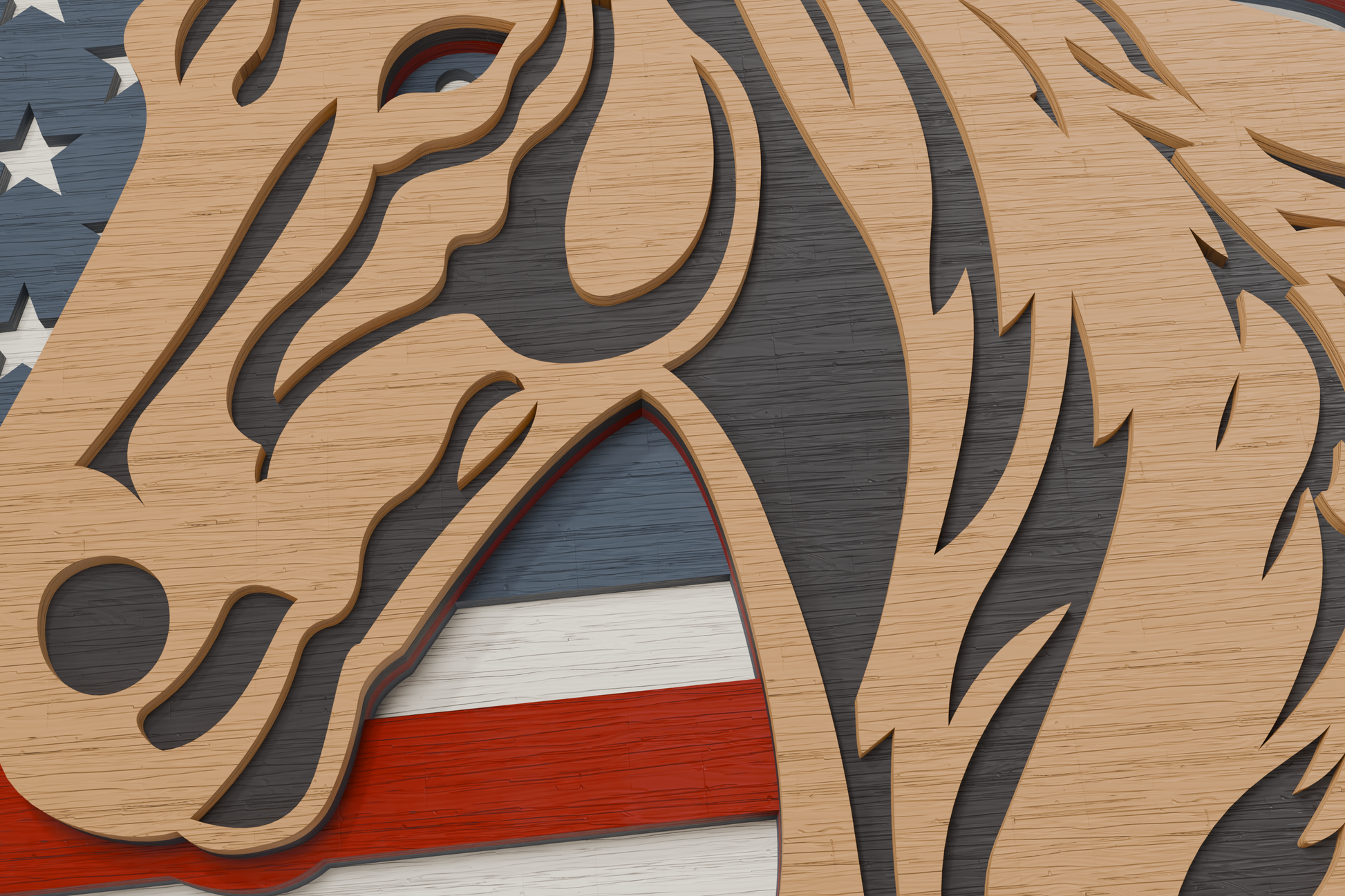 us flag horse silhouette for xtool

