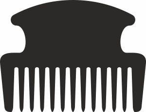 vector comb design svg laser cut