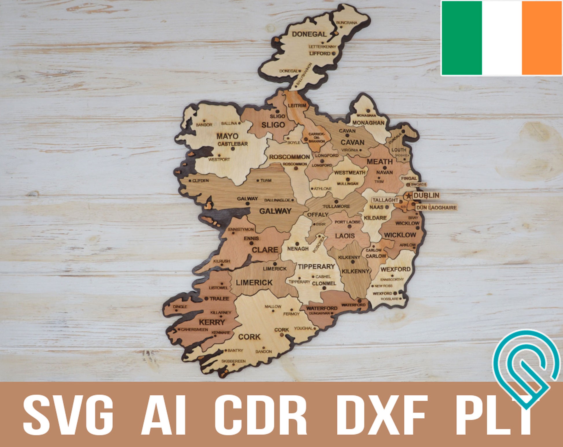 Ireland Map Svg 