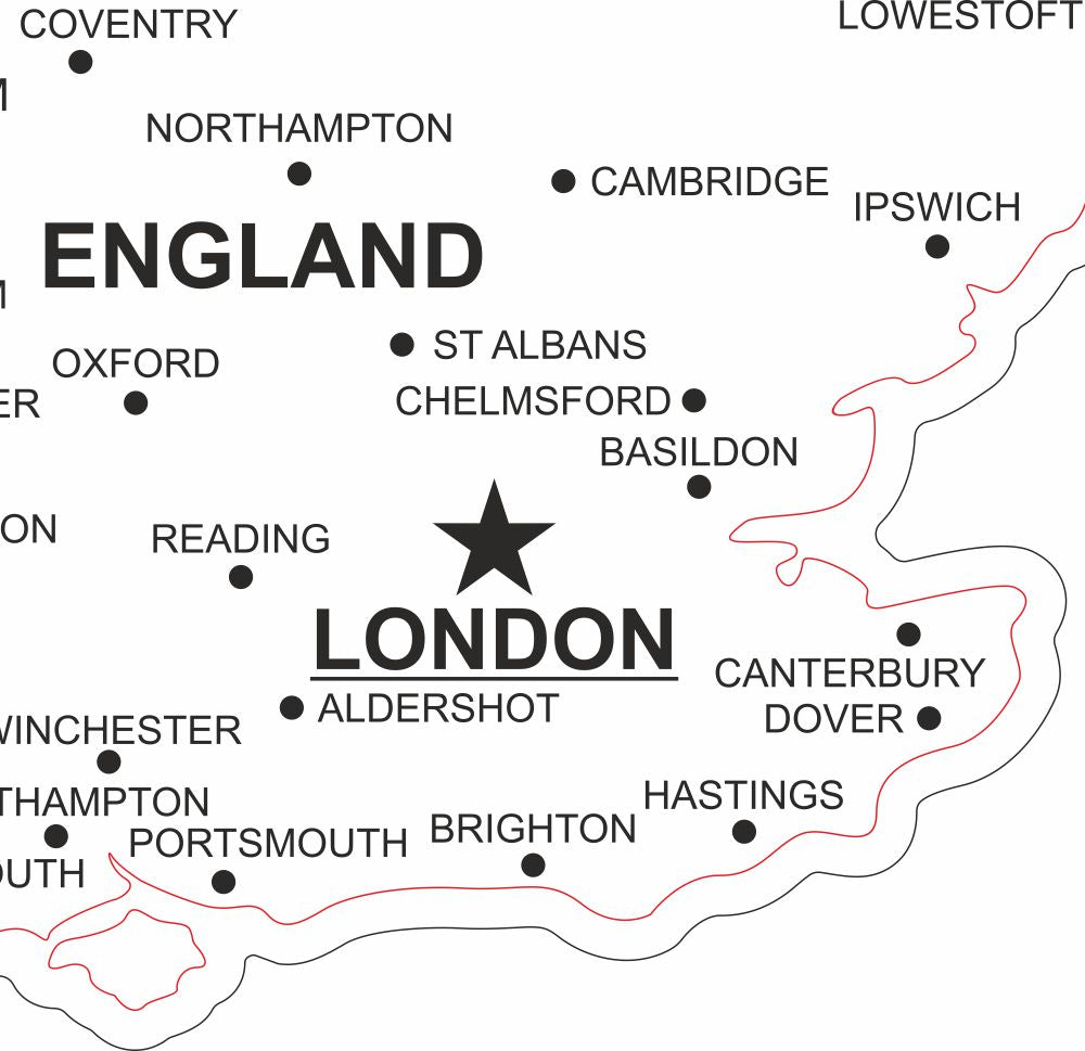 London Map dxf