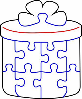 christmas puzzle child game