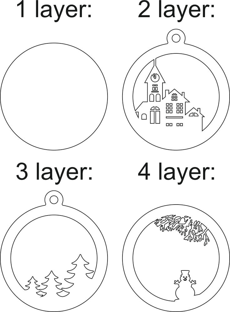 multi-layer craft for kids
